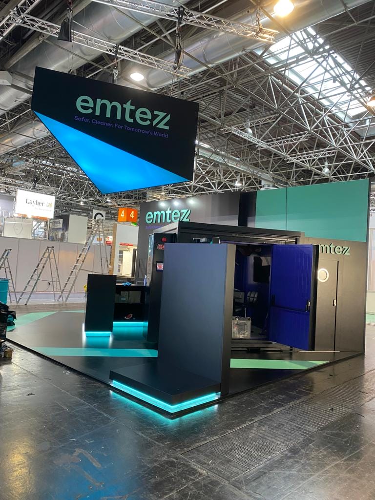 Emtez exhibition stand